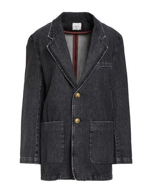 Crème Woman Blazer Black Size M Cotton