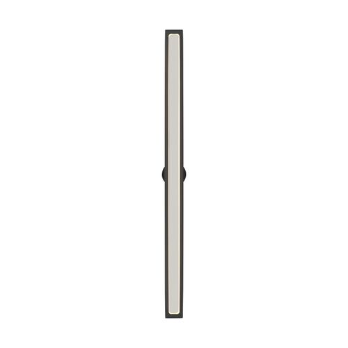 Nightshade Black LED Bathroom Vanity Light from the Bloccare Collection
