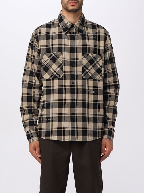 Shirt Men color Beige
