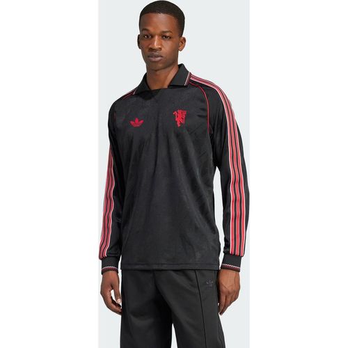 ADIDAS Performance Mens Manchester United LFSTLR Jersey - Black Recycled Material - X-Sma