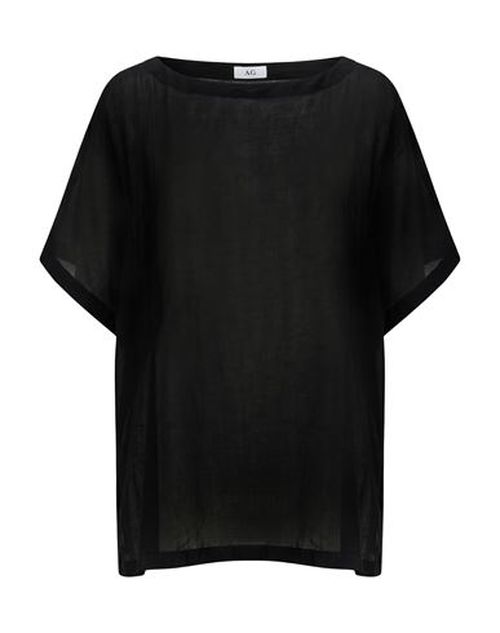 Woman Top Black Size L Cotton