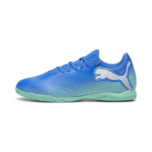 PUMA FUTURE 7 PLAY Indoor Training Men's Soccer Cleats in Blue