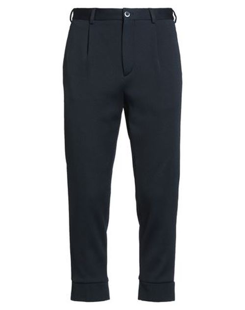 Man Pants Midnight blue Size 32 Cotton, Polyester