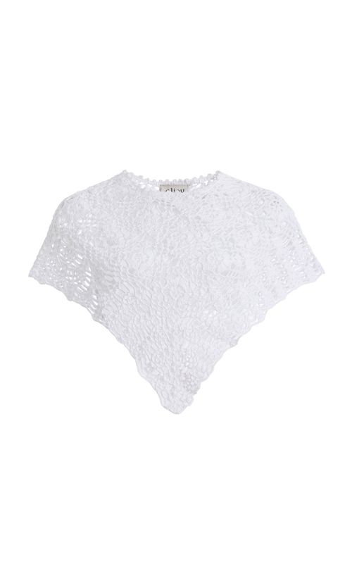Exclusive La Isla Carmen Crochet Poncho - Moda Operandi