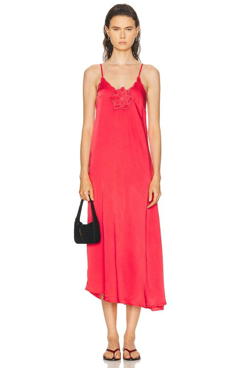 All That Remains Rose Dress in Red - Red. 10/M also /L, 6/XS