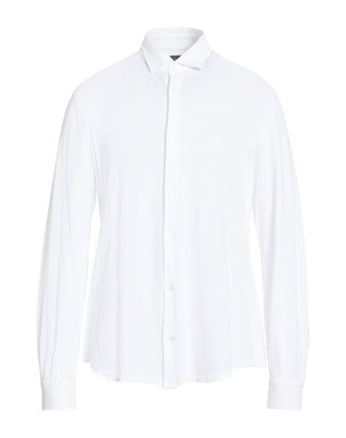 Man Shirt White Size 46 Cotton