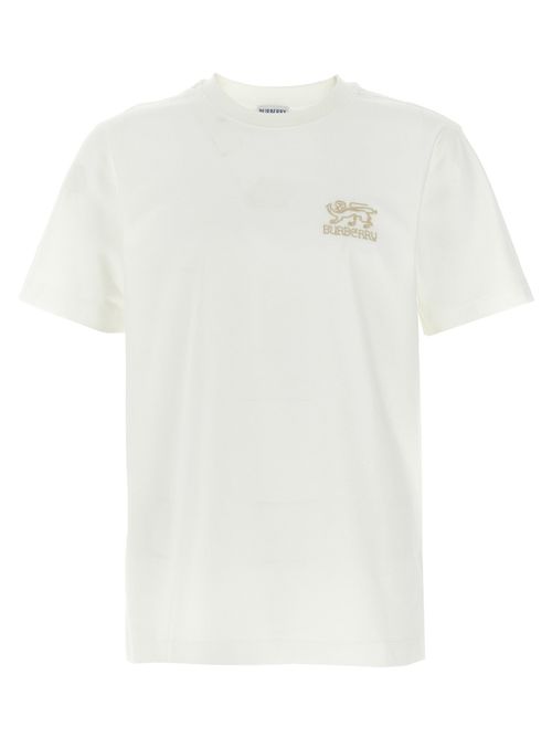 Logo-Embroidered Cotton T-Shirt — White