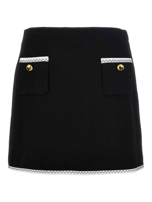 Heart Button Skirt