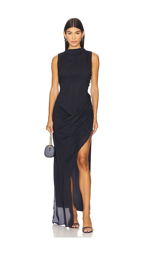 Auteur Studio Bruna Dress in Navy.  S. Also in