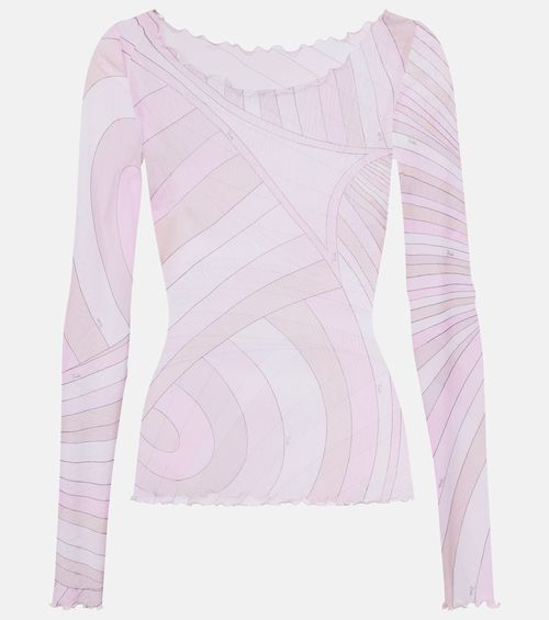 Iride tulle top