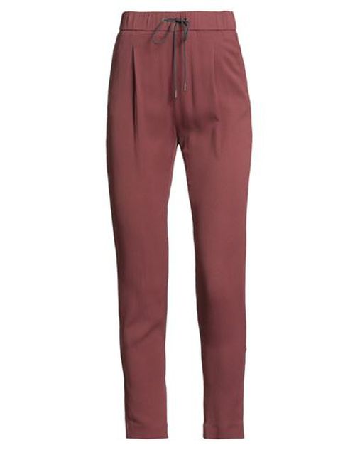 Woman Pants Brick Size 0 Acetate, Silk, Ecobrass