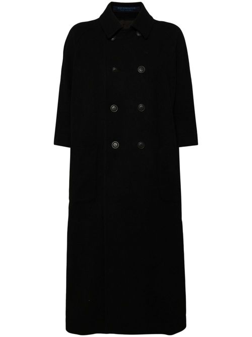 Mosser double breasted coat - Black