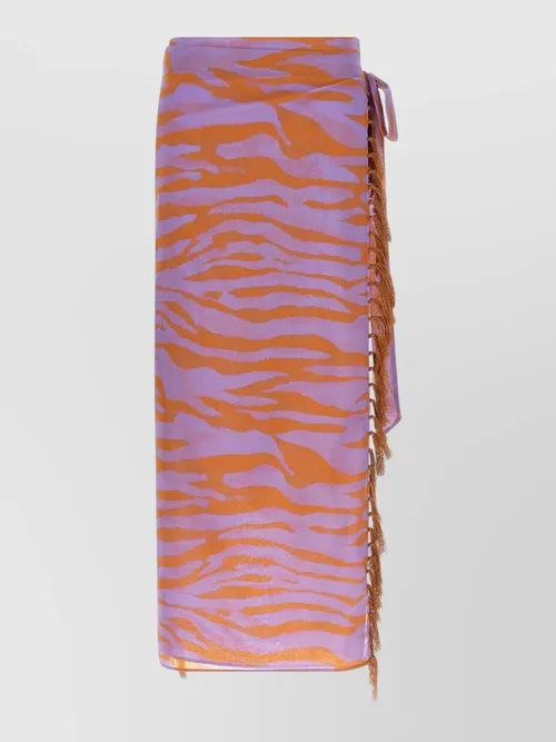 The Attico - il primo bagno wrap sarong skirt