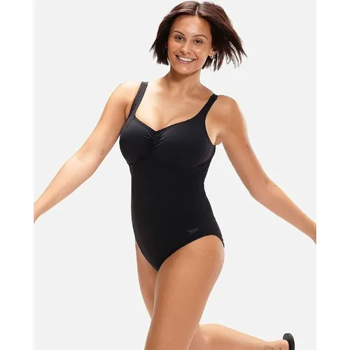 Women's Speedo Womens/Ladies AquaNite Shaping One Piece Swimsuit - Black - Size: 18 uk