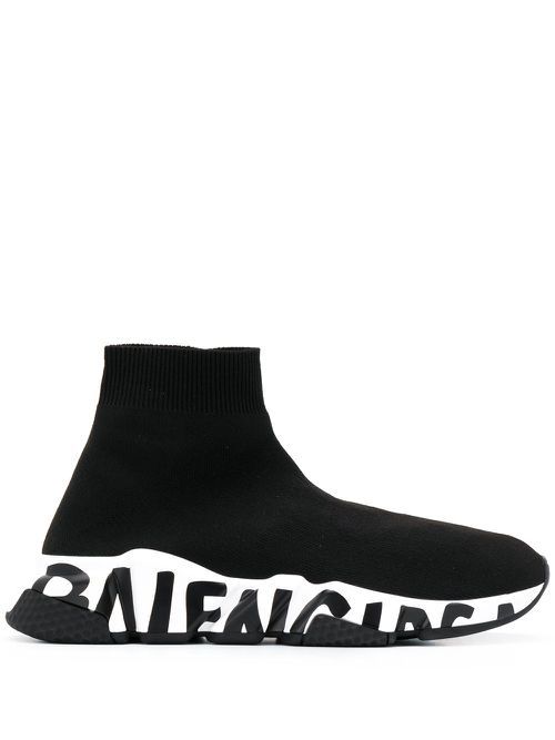 Speed Graffiti Sole sneakers - Black