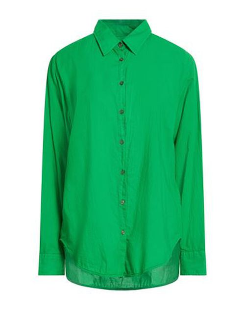 Woman Shirt Green Size L Cotton