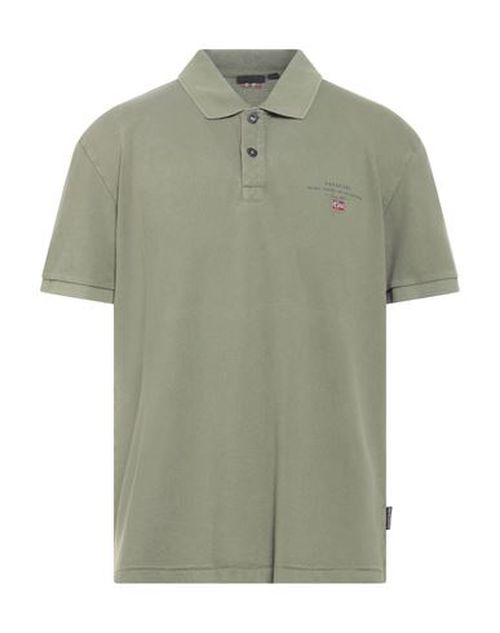 Man Polo shirt Sage green Size S Cotton