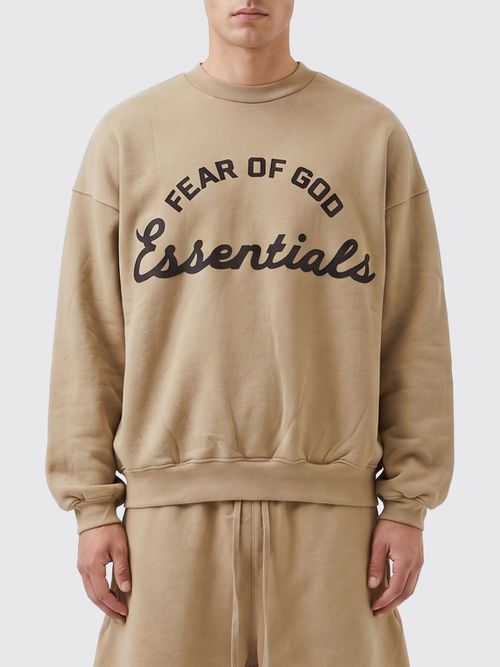 Sweatshirt Men color Beige