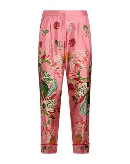 Woman Pants Antique rose Size XS Silk