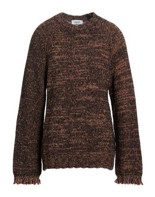 Man Sweater Dark brown Size 36 Alpaca wool, Synthetic fibers, Baby alpaca wool, Organic cotton, Merino Wool