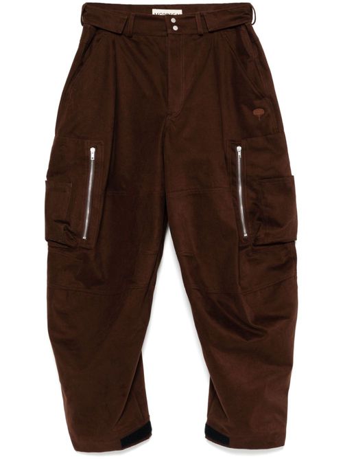 Loose-fit trousers - Brown