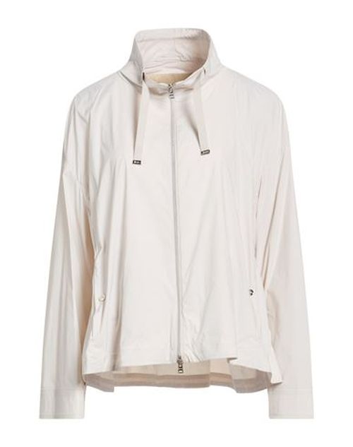 Woman Jacket Light grey Size 8 Polyamide, Elastane, Cotton, Polyester
