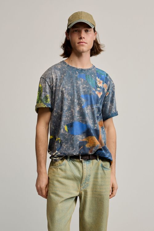 Printed arty t-shirt