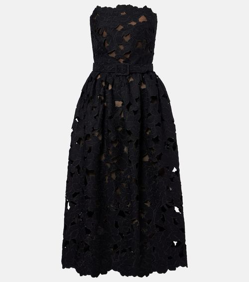 Lace bustier dress