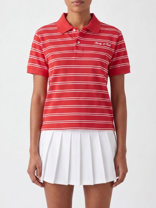 Polo Shirt Woman color Red