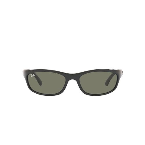 Ray-Ban Rb4115 Sunglasses Black Frame Green Lenses Polarized 57-16