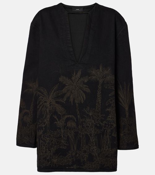 Jungle Toile De Jouy cotton top