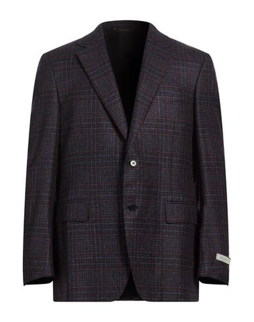 Man Blazer Midnight blue Size 48 Wool