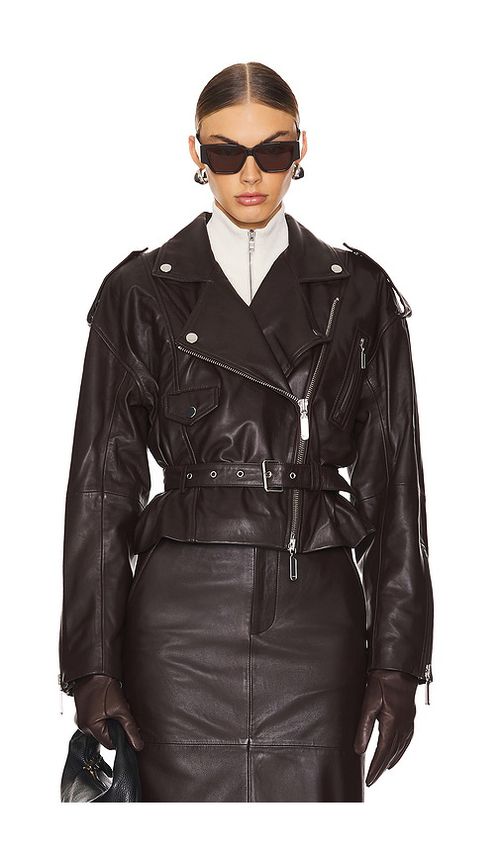 Camila Coelho JACKE AMBROSIA in Brown. Größe XS. Also in L, M