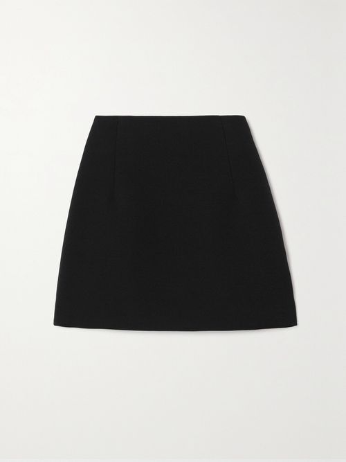 + Net Sustain Vera Wool Mini Skirt - Black