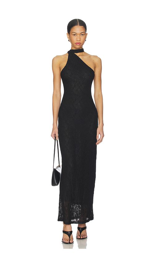 LIONESS Lux Lace Maxi Dress in Black. L. Also in M, S, XL, XS