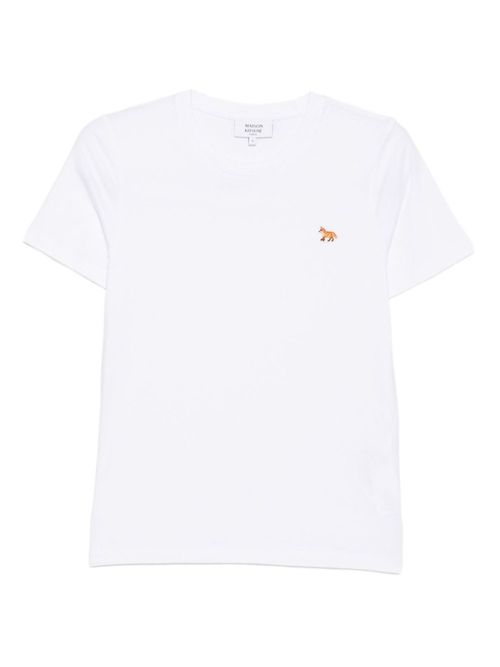 White Baby Fox cotton t-shirt