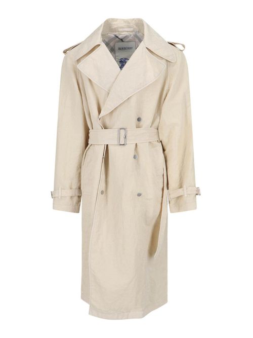 Double-breasted trench