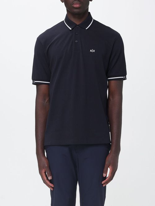Polo Shirt Men color Navy