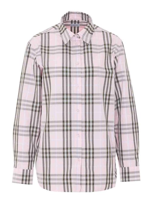 Pink Check Shirt