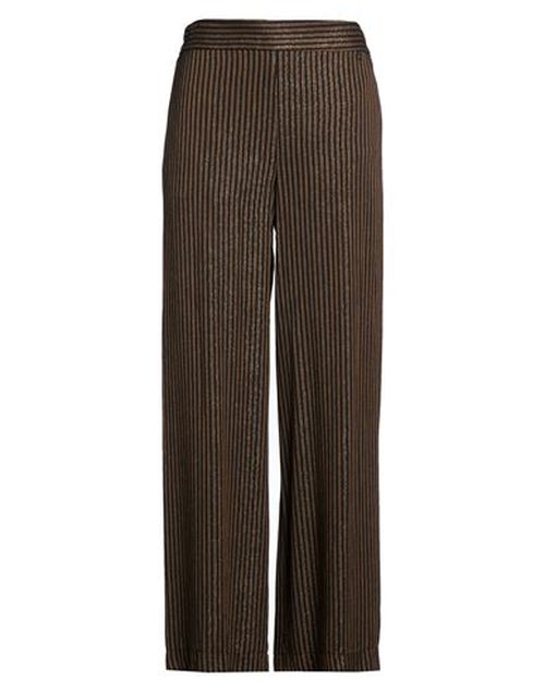 Woman Pants Brown Size M Viscose, Metal, Polyamide