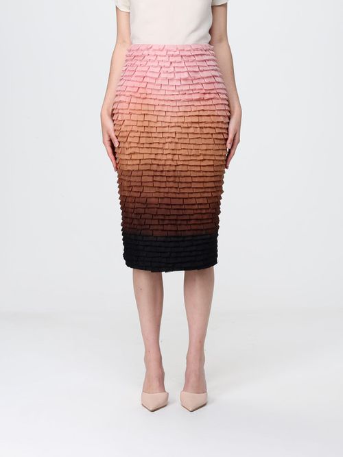 Skirt Woman color Nude