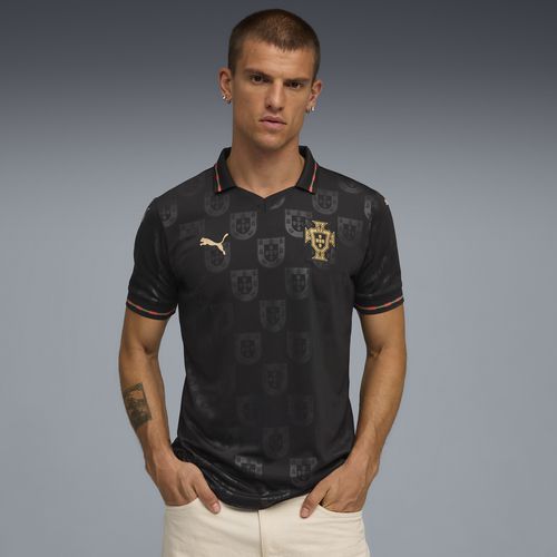 PUMA Portugal 25/26 Special Edition Men's Soccer Jersey in Black