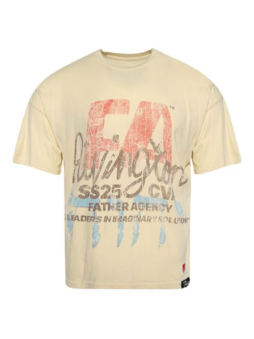 Cotton T-shirt - Yellow
