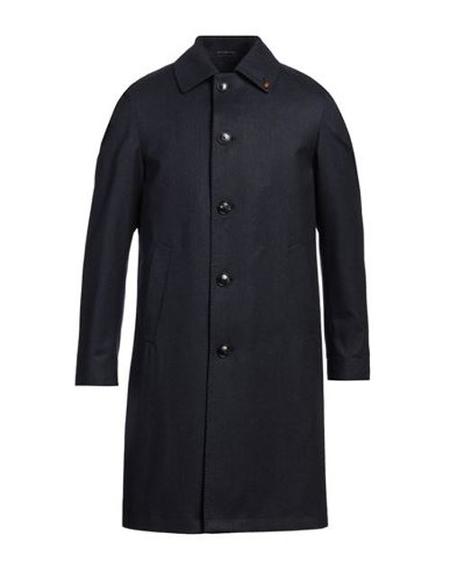 Man Coat Midnight blue Size 42 Virgin Wool, Polyurethane