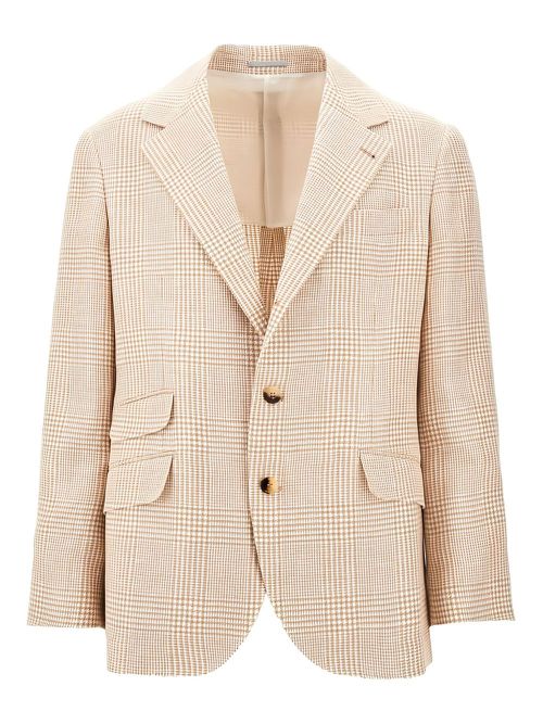 Brunello Cucinelli Suit-Type Linen Jacket