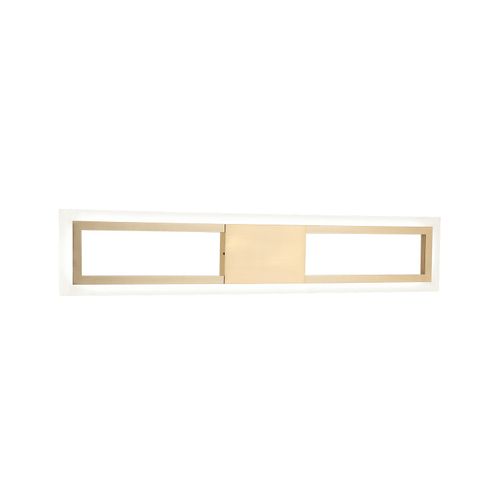 Aged Gold Brass Wall Sconce from the Valance Collection