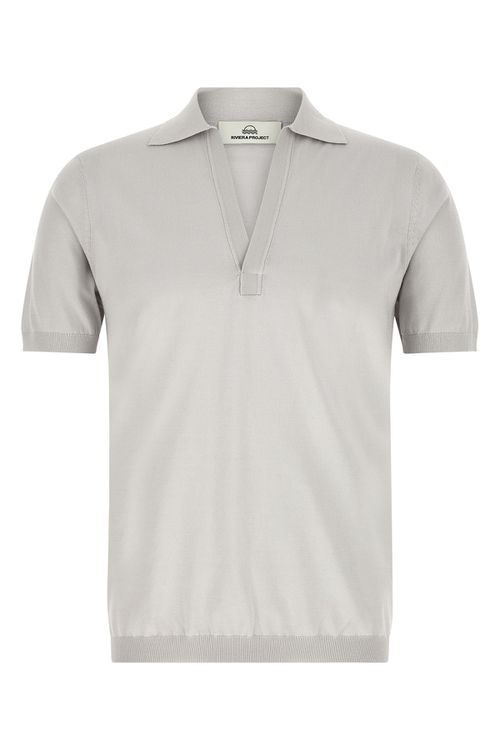 Open Collar Polo Shirt