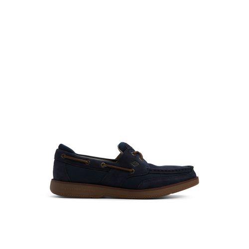 Surveyor 2 Eye Boat Shoe in Navy