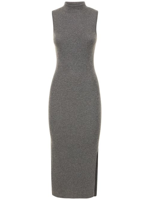 Ida Sleeveless Cashmere Sweater Dress