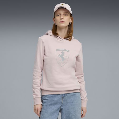 PUMA Scuderia Ferrari Women's Fleece Motorsport Hoodie in Pink